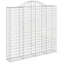 Gabionenkörbe 3 Stück Bogenform Eisen 200x50x180/200 cm von vidaXL, Töpfe und Pflanzgefäße - Ref: Foro24-3146405, Preis: 428,...