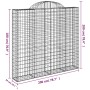 Gabionenkörbe 3 Stück Bogenform Eisen 200x50x180/200 cm von vidaXL, Töpfe und Pflanzgefäße - Ref: Foro24-3146405, Preis: 428,...