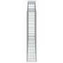 Gabionenkörbe 4 Stück Bogenform Eisen 300x30x160/180 cm von vidaXL, Töpfe und Pflanzgefäße - Ref: Foro24-3146577, Preis: 624,...