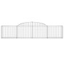 Gabionenkörbe 10 Stück Bogenform Eisen 300x30x60/80 cm von vidaXL, Töpfe und Pflanzgefäße - Ref: Foro24-3146493, Preis: 791,7...