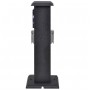 Columna negra con enchufe y temporizador para el jardín de vidaXL, Enchufes de pared - Ref: Foro24-41234, Precio: 41,09 €, De...