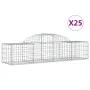 Gabion baskets 25 pcs arch shape iron 200x50x40/60 cm by vidaXL, Pots and planters - Ref: Foro24-3146273, Price: 1,00 €, Disc...