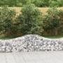 Gabionenkörbe 4 Stück Bogenform Eisen 200x50x40/60 cm von vidaXL, Töpfe und Pflanzgefäße - Ref: Foro24-3145579, Preis: 234,72...