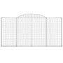 Gabionenkörbe 6 Stück Bogenform Eisen 300x30x140/160 cm von vidaXL, Töpfe und Pflanzgefäße - Ref: Foro24-3146561, Preis: 848,...