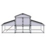 Hühnerstall mit Auslauf und Aluminiumnest von vidaXL, Käfige und Lebensräume für Kleintiere - Ref: Foro24-41323, Preis: 525,9...