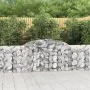 Gabion baskets 8 pcs arch shape iron 300x30x80/100 cm by vidaXL, Pots and planters - Ref: Foro24-3146509, Price: 753,53 €, Di...