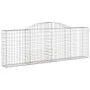 Gabion baskets 5 units, arched shape, iron, 300x30x100/120 cm by vidaXL, Pots and planters - Ref: Foro24-3146524, Price: 543,...