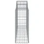 Gabionenkörbe 2 Stück bogenförmiges Eisen 200x50x100/120 cm von vidaXL, Töpfe und Pflanzgefäße - Ref: Foro24-3146320, Preis: ...