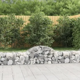 Gabion baskets 20 pcs arc shape iron 200x50x40/60 cm by vidaXL, Pots and planters - Ref: Foro24-3146272, Price: 1,00 €, Disco...