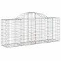 Gabionenkörbe 3 Stück Bogenform Eisen 200x50x80/100 cm von vidaXL, Töpfe und Pflanzgefäße - Ref: Foro24-3146300, Preis: 219,6...