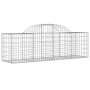 Gabionenkörbe 7 Stück Bogenform Eisen 200x50x60/80 cm von vidaXL, Töpfe und Pflanzgefäße - Ref: Foro24-3146283, Preis: 453,04...