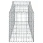 Gabion baskets 7 pcs arch shape iron 200x50x60/80 cm by vidaXL, Pots and planters - Ref: Foro24-3145603, Price: 489,22 €, Dis...