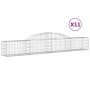 Gabionenkörbe 11 Stück Bogenform Eisen 300x30x40/60 cm von vidaXL, Töpfe und Pflanzgefäße - Ref: Foro24-3146476, Preis: 680,9...