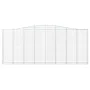 Gabion baskets 4 pcs arch shape iron 400x30x160/180 cm by vidaXL, Pots and planters - Ref: Foro24-3145867, Price: 806,78 €, D...