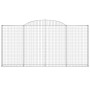 Gabionenkörbe 10 Stück Bogenform Eisen 300x30x140/160 cm von vidaXL, Töpfe und Pflanzgefäße - Ref: Foro24-3146565, Preis: 1,0...