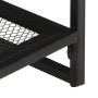 Mesa consola de madera maciza de mango 110x35x75 cm