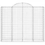 Gabion baskets 14 pcs arch shape iron 200x50x160/180 cm by vidaXL, Pots and planters - Ref: Foro24-3146395, Price: 1,00 €, Di...