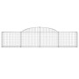 Gabion baskets 20 pcs arc shape iron 300x30x60/80 cm by vidaXL, Pots and planters - Ref: Foro24-3146499, Price: 1,00 €, Disco...