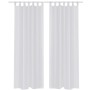 2 transparente weiße Vorhänge 140 x 175 cm von vidaXL, Vorhänge und Gardinen - Ref: Foro24-130197, Preis: 24,30 €, Rabatt: %