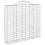 Gabionenkörbe 13 Stück Bogenform Eisen 200x50x180/200 cm von vidaXL, Töpfe und Pflanzgefäße - Ref: Foro24-3146415, Preis: 1,0...