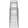 Gabionenkörbe 6 Stk. Bogenform Eisen 300x30x60/80 cm von vidaXL, Töpfe und Pflanzgefäße - Ref: Foro24-3146489, Preis: 476,58 ...