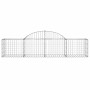 Gabionenkörbe 10 Stück bogenförmiges Eisen 200x50x40/60 cm von vidaXL, Töpfe und Pflanzgefäße - Ref: Foro24-3146265, Preis: 5...