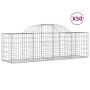 Gabion baskets 50 units, arched shape, iron, 200x50x60/80 cm by vidaXL, Pots and planters - Ref: Foro24-3146297, Price: 2,00 ...