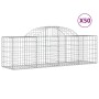 Gabionenkörbe 50 Stk. Bogenform Eisen 200x50x60/80 cm von vidaXL, Töpfe und Pflanzgefäße - Ref: Foro24-3146297, Preis: 3,00 €...