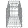 Gabion baskets 50 units, arched shape, iron, 200x50x60/80 cm by vidaXL, Pots and planters - Ref: Foro24-3146297, Price: 2,00 ...
