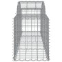 Gabionenkörbe 50 Stk. Bogenform Eisen 200x50x60/80 cm von vidaXL, Töpfe und Pflanzgefäße - Ref: Foro24-3146297, Preis: 3,00 €...
