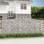 Gabionenkörbe 5 Stück Bogenform Eisen 400x30x160/180 cm von vidaXL, Töpfe und Pflanzgefäße - Ref: Foro24-3145868, Preis: 987,...