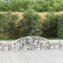 Gabionenkörbe 4 Stück Bogenform Eisen 300x30x40/60 cm von vidaXL, Töpfe und Pflanzgefäße - Ref: Foro24-3146469, Preis: 248,44...