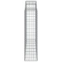 Gabionenkörbe 15 Stück Bogenform Eisen 200x50x160/180 cm von vidaXL, Töpfe und Pflanzgefäße - Ref: Foro24-3146396, Preis: 1,0...