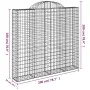 Gabionenkörbe 14 Stk. Bogenform Eisen 200x50x180/200 cm von vidaXL, Töpfe und Pflanzgefäße - Ref: Foro24-3146416, Preis: 1,00...
