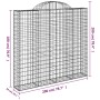 Gabionenkörbe 14 Stk. Bogenform Eisen 200x50x180/200 cm von vidaXL, Töpfe und Pflanzgefäße - Ref: Foro24-3146416, Preis: 1,00...