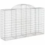 Gabion baskets 15 pcs arch shape iron 200x50x120/140 cm by vidaXL, Pots and planters - Ref: Foro24-3146354, Price: 1,00 €, Di...