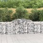 Gabionenkörbe 5 Stück Bogenform Eisen 300x30x80/100 cm von vidaXL, Töpfe und Pflanzgefäße - Ref: Foro24-3146506, Preis: 483,2...