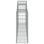 Gabionenkörbe 5 Stück Bogenform Eisen 300x30x80/100 cm von vidaXL, Töpfe und Pflanzgefäße - Ref: Foro24-3146506, Preis: 483,2...