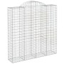 Gabionenkörbe 9 Stück Bogenform Eisen 200x50x200/220 cm von vidaXL, Töpfe und Pflanzgefäße - Ref: Foro24-3146432, Preis: 1,00...