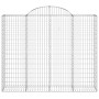 Gabionenkörbe 10 Stück Bogenform Eisen 200x50x160/180 cm von vidaXL, Töpfe und Pflanzgefäße - Ref: Foro24-3146391, Preis: 1,0...
