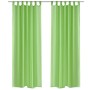 2 Cortinas verdes transparentes 140 x 225 cm by vidaXL, Curtains and curtains - Ref: Foro24-130204, Price: 23,47 €, Discount: %