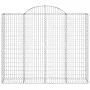 Gabionenkörbe 5 Stück Bogenform Eisen 200x50x160/180 cm von vidaXL, Töpfe und Pflanzgefäße - Ref: Foro24-3146386, Preis: 594,...