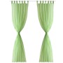 2 Transparente grüne Vorhänge 140 x 225 cm von vidaXL, Vorhänge und Gardinen - Ref: Foro24-130204, Preis: 23,47 €, Rabatt: %