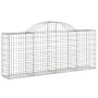 Gabion baskets 25 units, arched shape, iron, 200x30x80/100 cm by vidaXL, Pots and planters - Ref: Foro24-3146105, Price: 1,00...