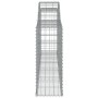 Gabionenkörbe 10 Stück Bogenform Eisen 300x30x80/100 cm von vidaXL, Töpfe und Pflanzgefäße - Ref: Foro24-3146511, Preis: 920,...