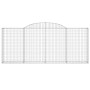 Gabionenkörbe 10 Stück Bogenform Eisen 300x30x120/140 cm von vidaXL, Töpfe und Pflanzgefäße - Ref: Foro24-3146547, Preis: 1,0...