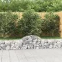Gabion baskets 9 units, arched shape, iron, 200x30x40/60 cm by vidaXL, Pots and planters - Ref: Foro24-3146054, Price: 415,24...