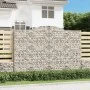 Gabionenkörbe 2 Stück bogenförmiges Eisen 300x30x200/220 cm von vidaXL, Töpfe und Pflanzgefäße - Ref: Foro24-3146611, Preis: ...