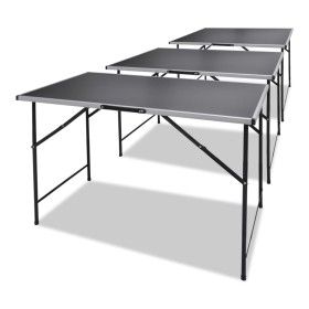 Klappbare Tapetentische 3 Einheiten von vidaXL, Klapptische - Ref: Foro24-140735, Preis: 128,95 €, Rabatt: %