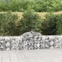 Gabion baskets 6 pcs arch shape iron 200x50x60/80 cm by vidaXL, Pots and planters - Ref: Foro24-3146282, Price: 395,03 €, Dis...